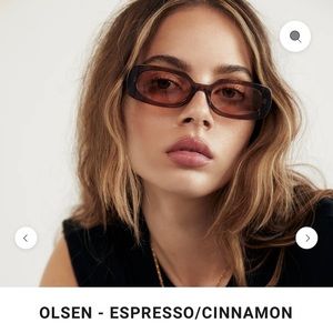 Light brown Vella sunglasses -Brand New